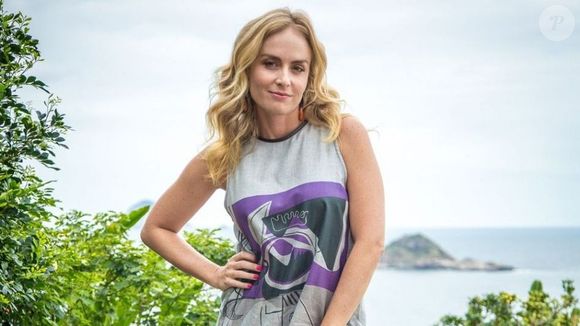 Angélica usa a sua força mental e inteligência emocional para falar abertamente sobre a vida dentro e fora da TV