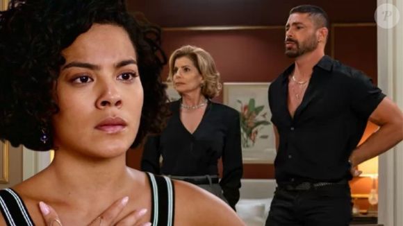 Maria de Fátima fica chocada com a relação de César e Odete Roitman