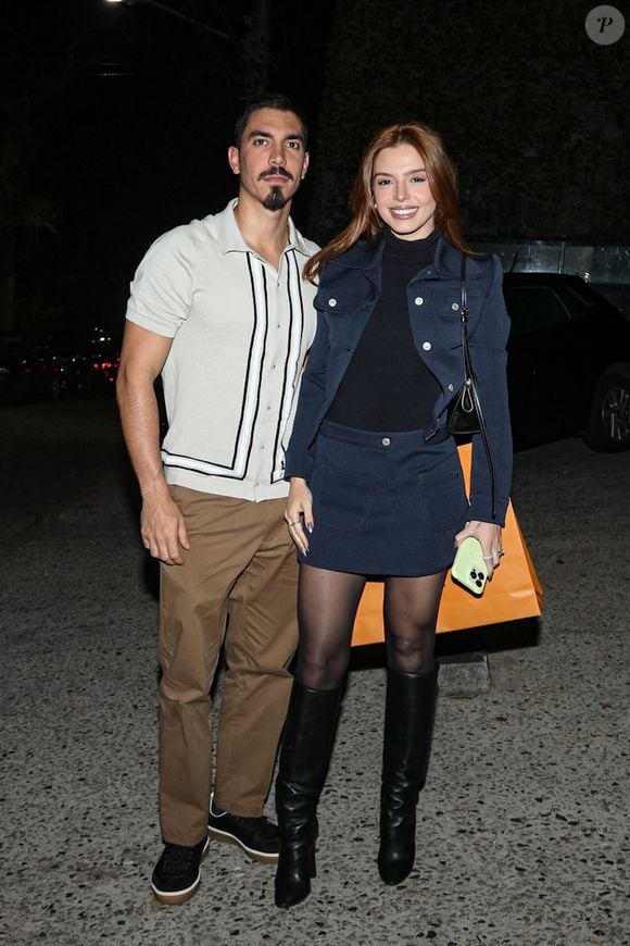 Giovanna Lancellotti e o marido, Gabriel David, também foram convidados da festa de Luciano Huck em 3 de setembro de 2025