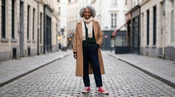Nos dias de inverno, o modelo Converse x Madhappy Chuck 70 também combina com casacos longos, trench coats e cardigãs, mostrando que um tênis colorido pode ser protagonista sem deixar a produção com aparência juvenil