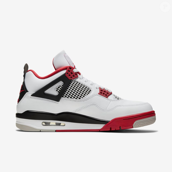 O Air Jordan 4 Fire Red, lançado originalmente em fevereiro de 1989, carrega uma história que vai além das quadras e se tornou peça de valor afetivo para Marcos Mion