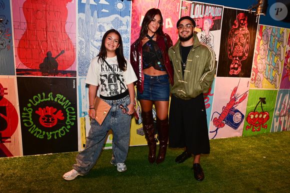 Alane Dias foi com o namorado, Francisco Gil, e a enteada ao Lollapalooza 2026