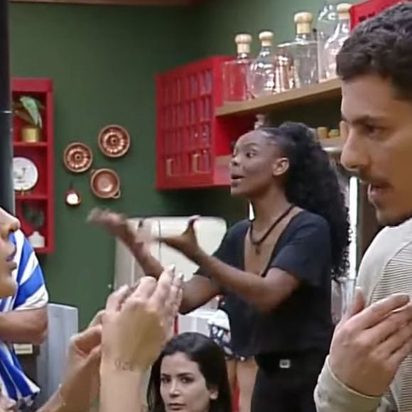 Logo no início da competição, Sacha Bali e Fernanda Campos discutiram e a sister o acusou de agressão, o que foi negado pela produção