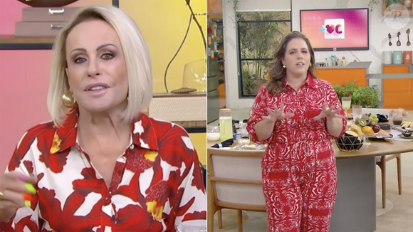 Tati Machado destacou importância de Ana Maria ao revelar que a substituiria nas férias: 'a Ana é insubstituível, isso é incontestável, né?! Então, darei meu máximo e, assim como prometi para a própria, não deixarei de lado o meu jeitinho'