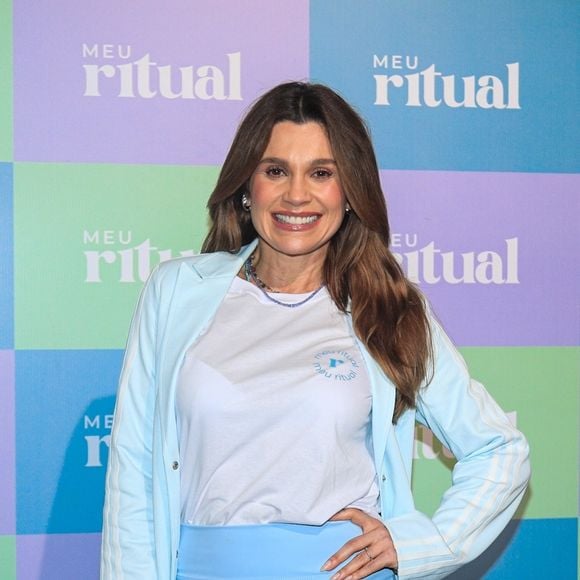 Flávia Alessandra lançou recentemente o 'Meu Ritual', novo projeto multiplataforma da atriz sobre saúde, beleza e bem-estar