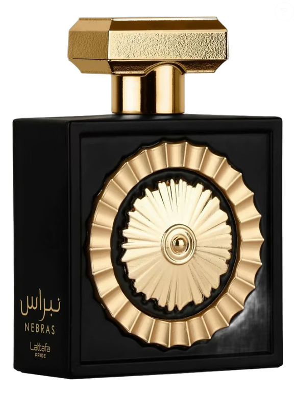 O importado Nebras, da Lattafa, aposta na combinação de notas orientais e amadeiradas com baunilha cremosa e âmbar. A marca apresenta o perfume unissex como uma opção sofisticada para quem aprecia aromas quentes, elegantes e marcantes no dia a dia