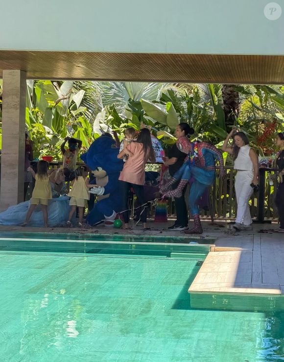 Festa de Carnaval organizada por Vini Jr. animou os filhos de Virgínia Fonseca com Zé Felipe