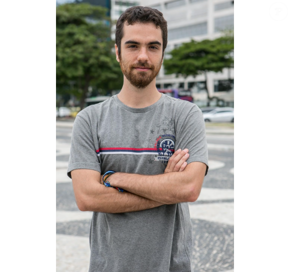 Bernardo Marinho, atualmente; em 'Além do Tempo', o ator viveu o Conde Bernardo, jovem