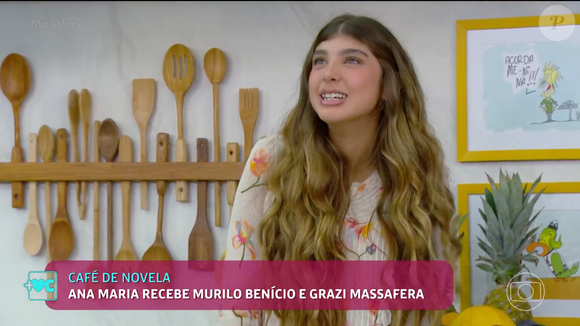 Filha de Grazi Massafera e Cauã Reymond ganhou defesa da mãe após fala ácida de anônimo na web: 'Querida! Tenho muito orgulho da minha filha inclusive na escola super estudiosa'