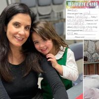 Mãe de menina de 8 anos recebe carta dela após morte em acampamento cristão: 'Como vai? Estou bem...'