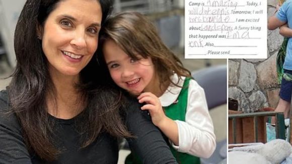 Mãe de menina de 8 anos recebe carta dela após morte em acampamento cristão: 'Como vai? Estou bem...'