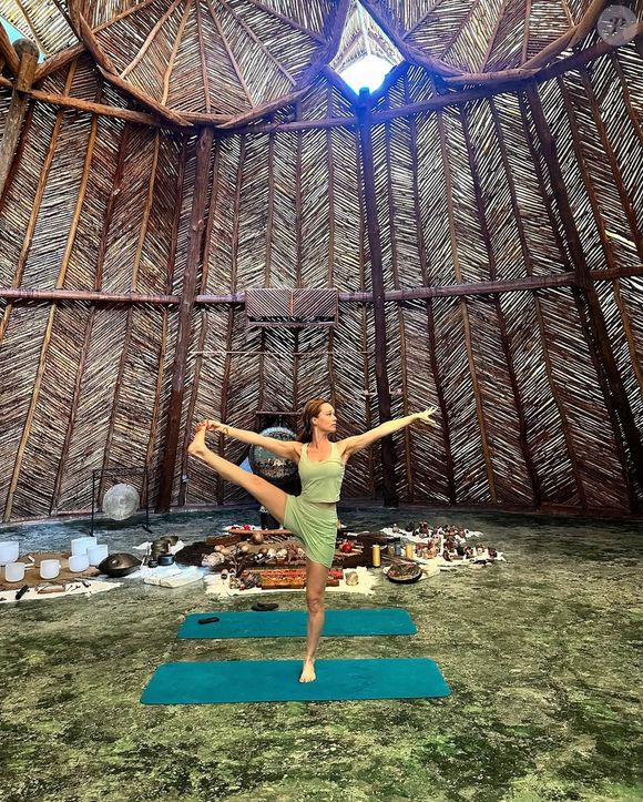 "Fiz seis anos de natação, oito de basquete e três de capoeira. Parei por falta de tempo", revelou Mariana Ximenes