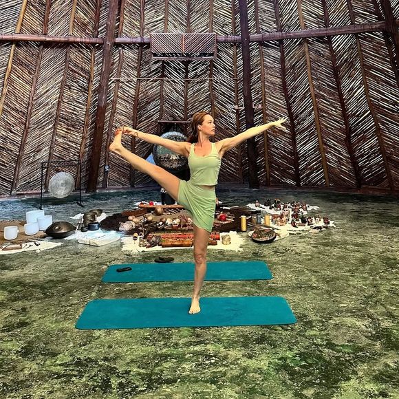 "Fiz seis anos de natação, oito de basquete e três de capoeira. Parei por falta de tempo", revelou Mariana Ximenes