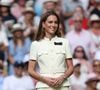 Kate Middleton marcou seu retorno a Wimbledon no sábado (12), durante a final feminina do torneio