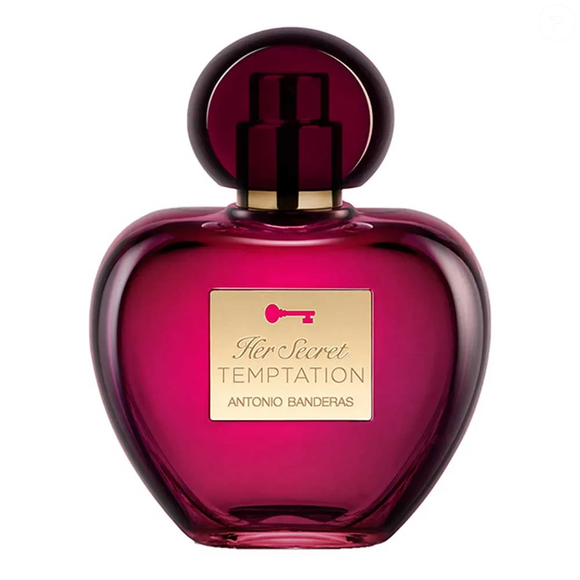 Lançado em 2017, Her Secret Temptation, de Antonio Banderas, é um perfume feminino que combina sensualidade e elegância que pertence à família oriental floral e foi desenvolvida para mulheres modernas que buscam um perfume marcante, com identidade própria e aura de mistério.