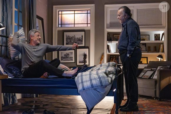 Jaques (Marcello Novaes) sonha com Abel (Tony Ramos).