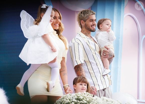 Virginia e Zé Felipe apareceram juntos no aniversário da filha, mesmo após anúncio oficial do fim do casamento