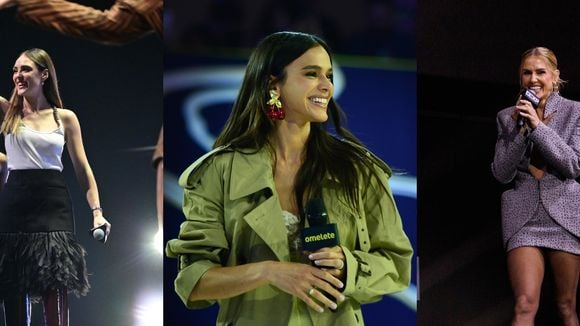CCXP 2025 com looks ousados, decotão e renda: veja o que Bruna Marquezine, Deborah Secco e mais famosas usaram no evento neste sábado (06)