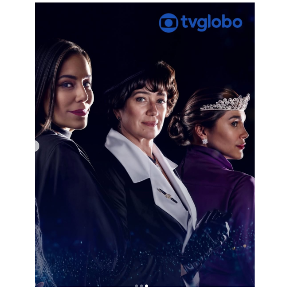 Gloria Pires, Lilia Carbal e Flavia Alessandra, respectivamente, como Raquel, Maristela e Cristina