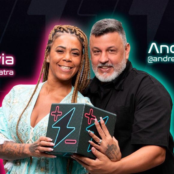 Silvia e André: Silvia, viúva de MC Catra, encontra no motorista André um novo amor e uma nova jornada