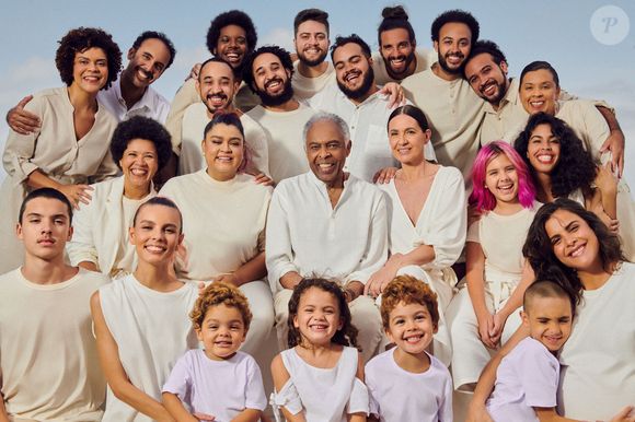 A grande família do cantor Gilberto Gil possui mais de 20 pessoas envolvidas, entre esposas, filhos, netos e bisnetas.