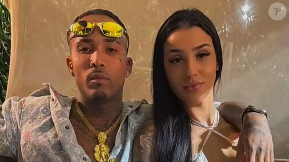 Com Bia Miranda em trabalho de parto, Gato Preto posa com loira misteriosa e nega paternidade da filha da influenciadora: 'Não sou o pai'