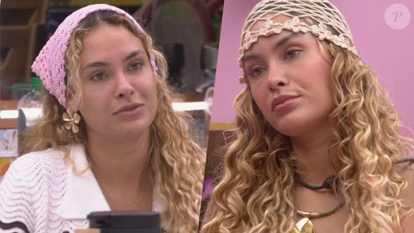 A veterana Sarah Andrade, em busca de um visual mais "camponesa”, já apareceu usando um headband rosa-claro e um headpiece no tom café com leite com aplicações florais