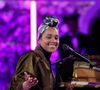 Alicia Keys durante o movimento 'no make': artista reforçou a importância da autoaceitação