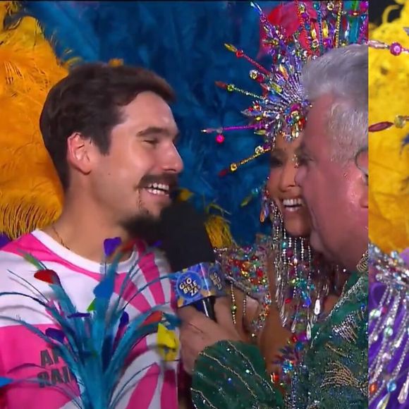 O maior romântico do Carnaval 2026: em só 40 segundos ao vivo na Globo, Nicolas Prattes fez a mais linda declaração para Sabrina Sato