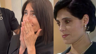 'Menos pior do que eu pensava': Carolina Dieckmmann é sincerona ao radicalizar no cabelo curtinho para viver Diná em nova adaptação de 'A Viagem'; veja antes e depois