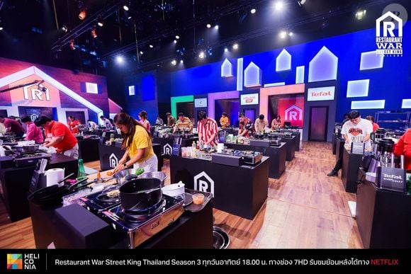 'Guerra de Restaurantes: Tailândia - Comida de Rua' é o novo reality show culinário da Netflix tailandês que estreou nesta semana