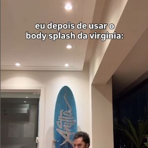 Lucas Guedez imitou os trejeitos e a coreografia que Virgínia Fonseca fez ao sambar na Grande Rio