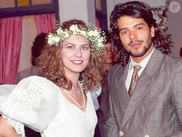 Patrícia Pillar e Mauricio Mattar viveram um casal na novela 'Rainha da Sucata'