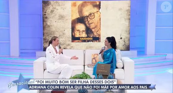 Pais de Adriana Colin morreram no mesmo dia após 70 anos de casamento: pai por problema cardíaco aos 92 anos e a mãe aos 88 anos em razão de câncer