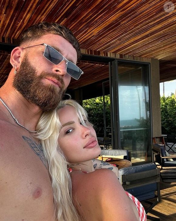 Karoline Lima e Leo Pereira, do Flamengo, ficaram cerca de um ano juntos