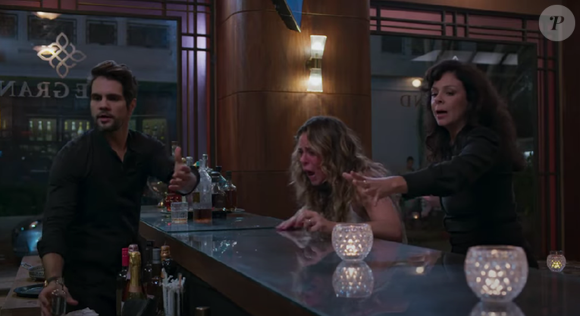 Alguns internautas perceberam que na cena intensa onde Heleninha (Paolla Oliveira) promove a destruição do bar, o gerente do estabelecimento foi interpretado por Ciro Sales.