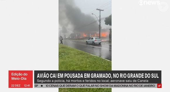 Avião caiu em Gramado pouco após decolar de Canela levando 9 pessoas para Jundiaí (SP). Não houve sobreviventes