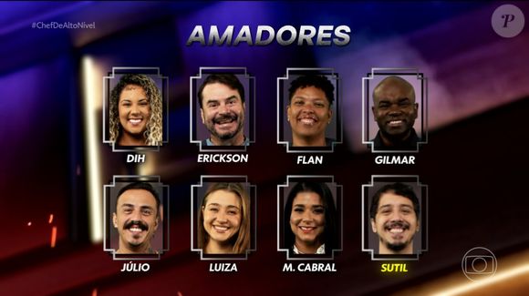 8 amadores competiram entre si no primeiro episódio de 'Chef de Alto Nível'