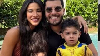 Namorada de Murilo Huff desabafa sobre relação com filho de Marília Mendonça: 'Eu sei muito bem o meu lugar'