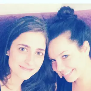 Fernanda Souza e Eduarda Porto já eram amigas de longa data e cresceram juntas