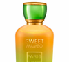 O uso estratégico de perfumes tropicais e gourmand, como o Sweet Mambo (Paris Elysees), ajuda a criar uma experiência olfativa envolvente e moderna