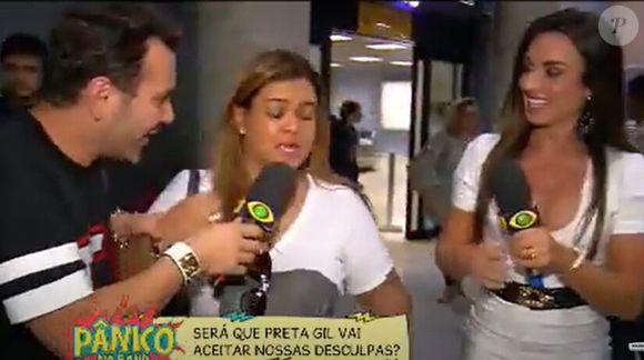 Preta Gil recusou flores e pedido de desculpas de Nicole Bahls e Maya Massafera no aeroporto