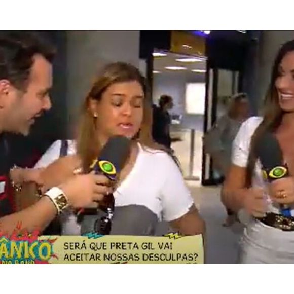 Preta Gil recusou flores e pedido de desculpas de Nicole Bahls e Maya Massafera no aeroporto