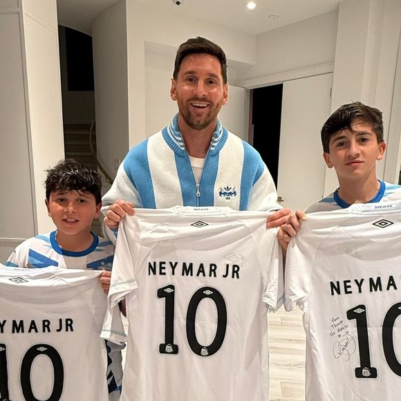 Lionel Messi afirmou que continuará passando aos filhos a educação que recebeu do pai