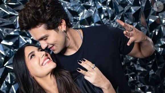 Jade Magalhães mostrou novas fotos da filha com Luan Santana