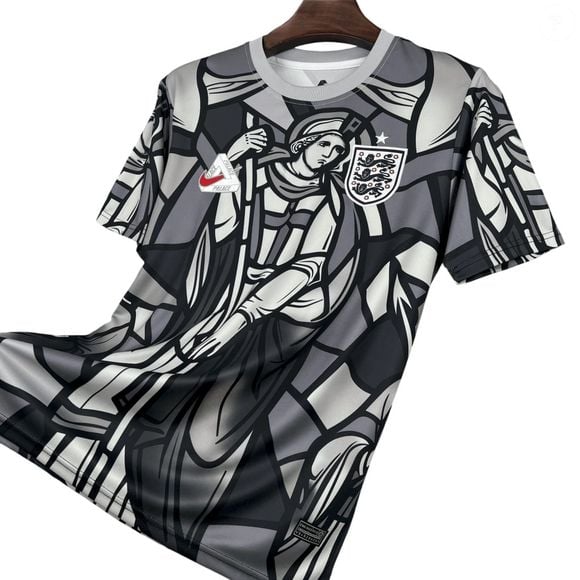 Camisa da Inglaterra para pré-jogo da Copa 2026 tem referência histórica em São Jorge, padroeiro do país