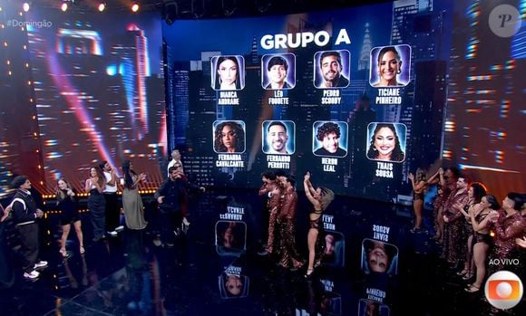 O grupo A do 'Dança dos Famosos 2026' é composto por Bianca Andrade, Leo Foguete, Pedro Scooby e Ticiane Pinheiro