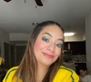 Giovanna Batista Santos, filha do ex-jogador Vampeta, alegou ter sofrido violência doméstica