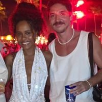 Casal em 'Garota do Momento'? Duda Santos e João Vitor Silva levantam suspeitas de romance por fotos juntos em Réveillon: 'Meu maior...'