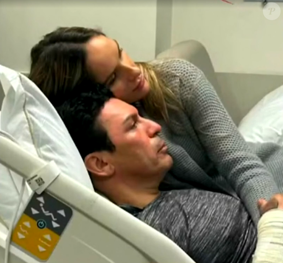 Marília, esposa de Lúcio, o auxiliou durante todo o processo.